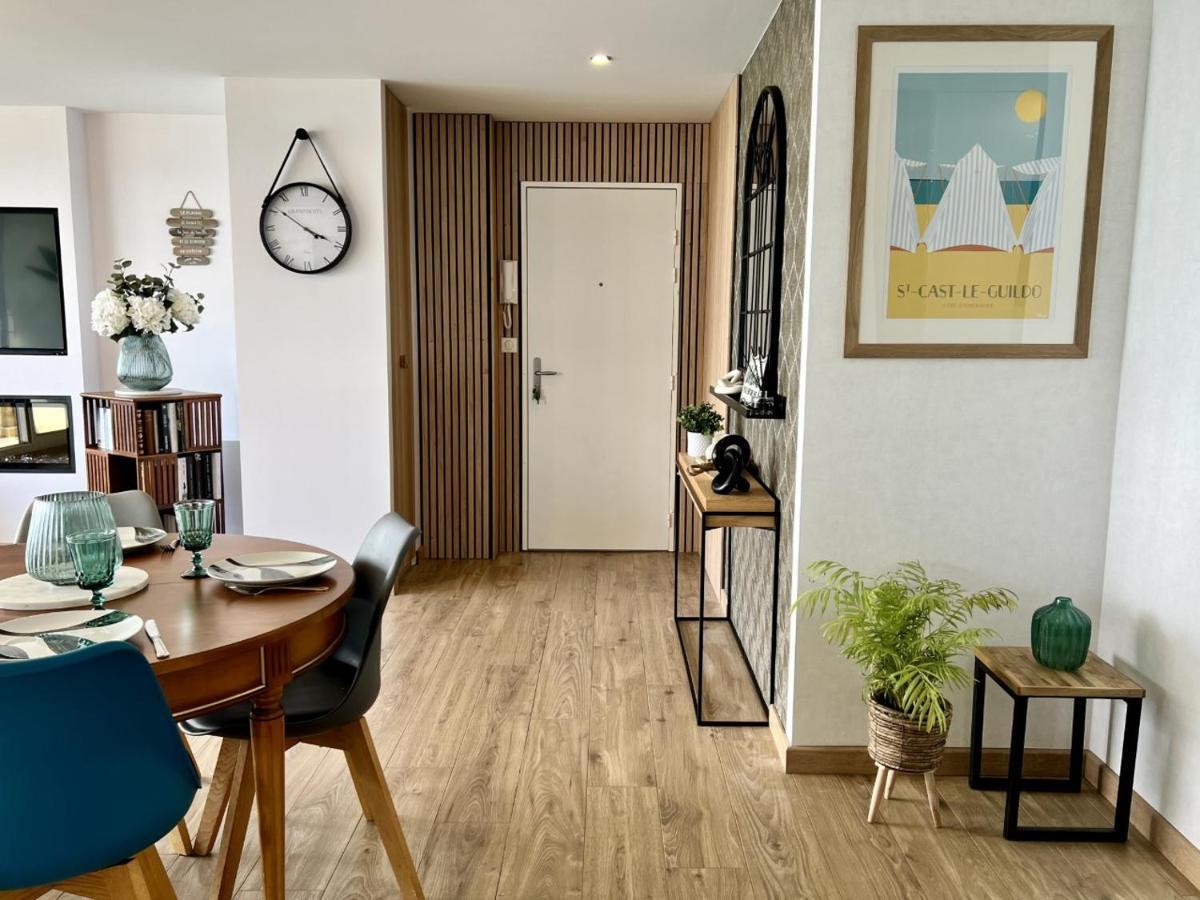 Appt Vue Mer Exceptionnelle Triple Expo - 70M 2Ch - Renove Saint-Cast-le-Guildo Eksteriør billede